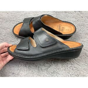 Finn Comfort Women's Jamaica Black Leather